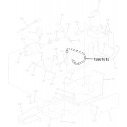 15961615  -  Hose Assem - Actuator to Solenoid (Park Brake) 