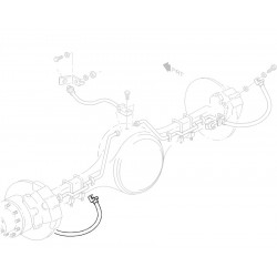 19366660 - Hose - Brake Left Hand Rear