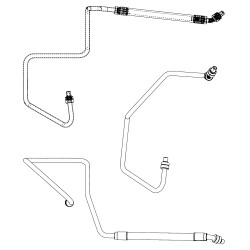 W0004943  -  Hose Asm - Pump To Steering Gear