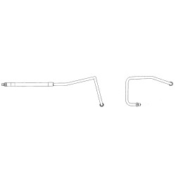 W0006297  -  Hose Asm - Trans Fluid Auxiliary Cooler Inlet