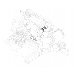 W0007853  -  Pipe - Charge Air Cooler Inlet (L6I - 4.5L)