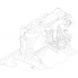 W0008637  -  Hose - Turbo Inlet (L6I - 4.5L)