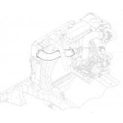 W0008680  -  Hose - Charge Air Cool Outlet (L6I - 4.5L)