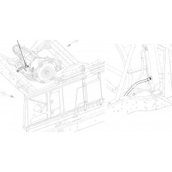 W0009445  -  Hose Asm - Transmission Fluid Transmission Outlet
