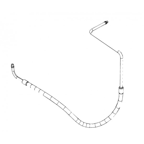W0009446  -  Hose Asm - Transmission Fluid Auxiliary Cooler Inlet