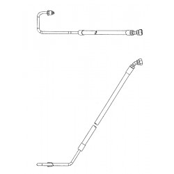 W0010749  -  Hose Asm - Brake Booster Inlet (Booster to Pump)