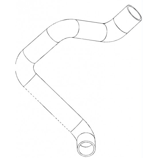 W0010784  -  Hose - Radiator Inlet (L6I - 4.5L) 