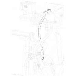 W0011647  -  Hose Asm - Power Brake Booster Inlet (Booster to Pump)