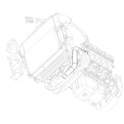 W0012018  -  Hose - Radiator Outlet (L8I - 6.4L)