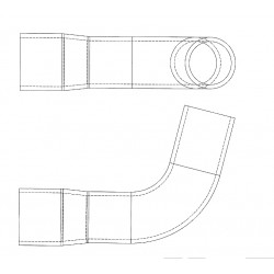 W0012560  -  Hose - Radiator Inlet (L8I - 6.4L)