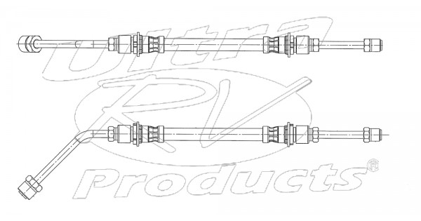 W0013403 - Tube Asm - ABS Brake Booster Primary (From M/C 