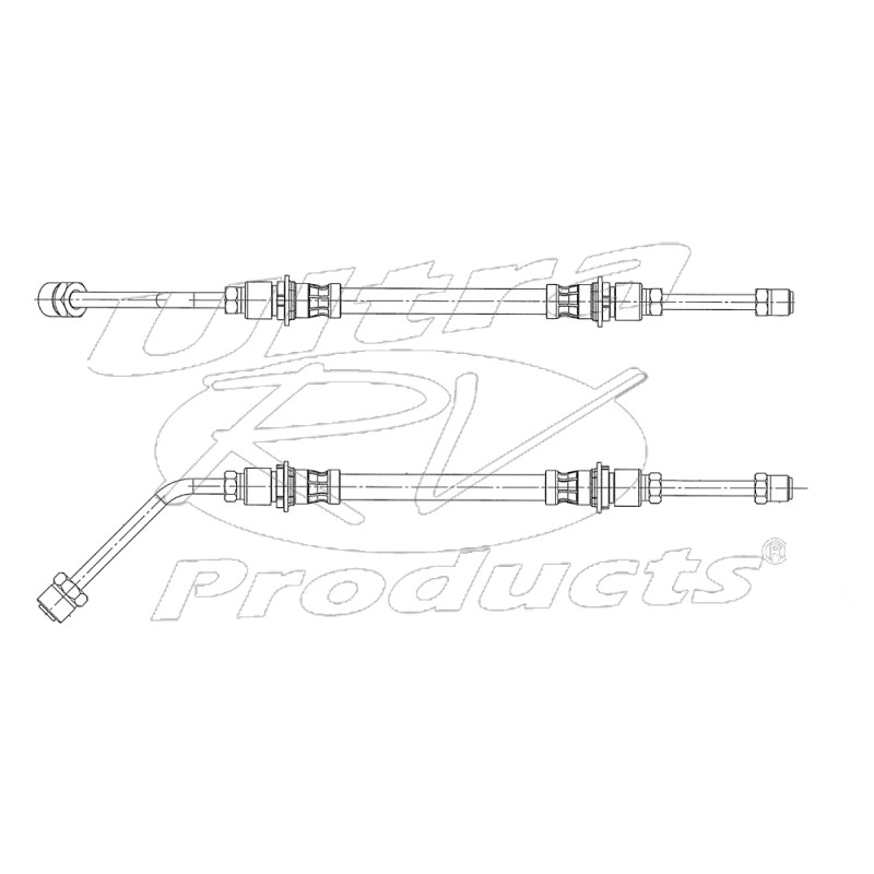 W0013403 - Tube Asm - ABS Brake Booster Primary (From M/C 