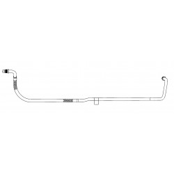 W8000336  -  Hose Asm - Engine Oil Cooler Inlet