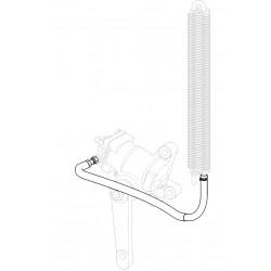 W8005751  -  Kit - Power Steering Gear Outlet Hose Asm Retrofit (Cooler to Gear)