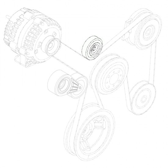 W8831905 - Workhorse Belt Idler Pulley W8831905 - Workhorse Belt Idler Pulley