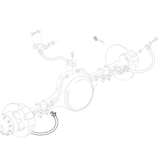 W8837894 - Brake Hose - Left Hand Rear W8837894 - Brake Hose - Left Hand Rear