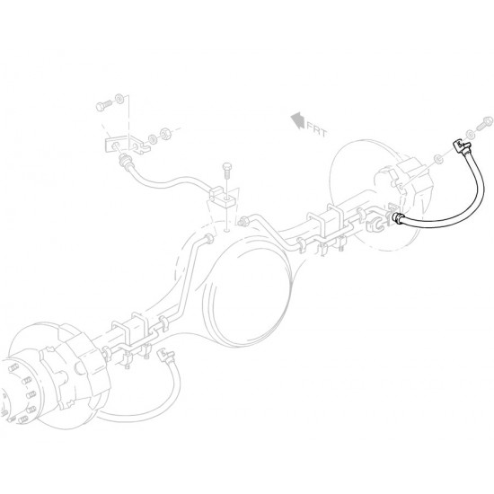 W8837895 - Brake Hose - Right Hand Rear W8837895 - Brake Hose - Right Hand Rear
