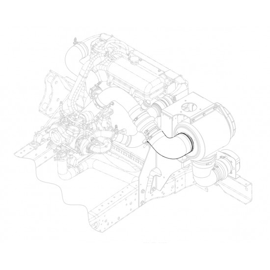 W0002770  -  Elbow - Air Cleaner Outlet Duct (L6I - 4.5L)
