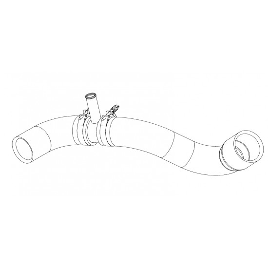 W0002778  -  Hose - Radiator Outlet Lower (L57 - 6.5L Diesel) 