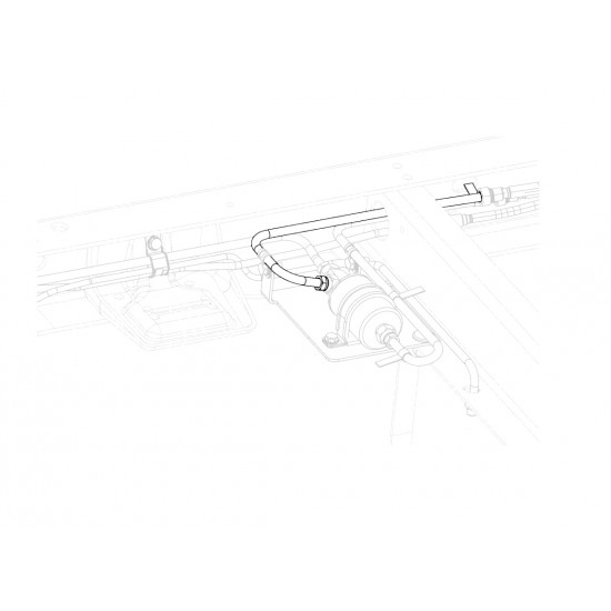 W0003358 - Tube Asm - Fuel Return, Tank/Filter W0003358 - Tube Asm - Fuel Return, Tank/Filter