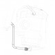 W0004761 - Hose - Steering Gear to Brake Booster W0004761 - Hose - Steering Gear to Brake Booster