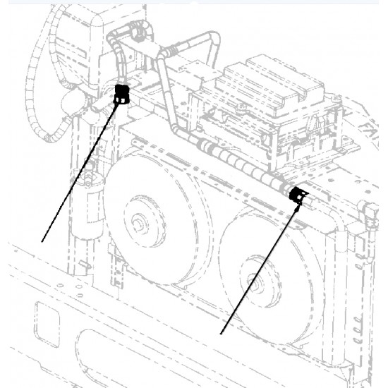 W0004919  -  Adaptor 1/2-14 (Transmission Cooling Line Fitting)