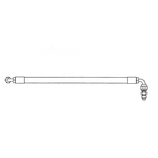 W0005280 - Hose Asm - Park Brake J72 (Front) W0005280 - Hose Asm - Park Brake J72 (Front)