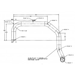 W0005976  -  Pipe - Radiator Inlet