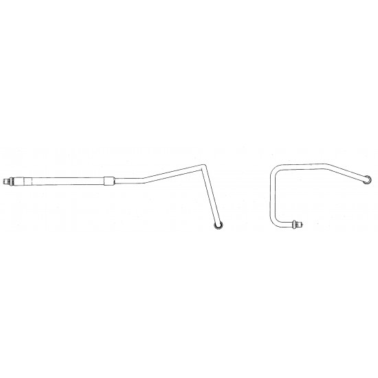 W0006297 - Hose Asm - Trans Fluid Auxiliary Cooler Inlet W0006297 - Hose Asm - Trans Fluid Auxiliary Cooler Inlet
