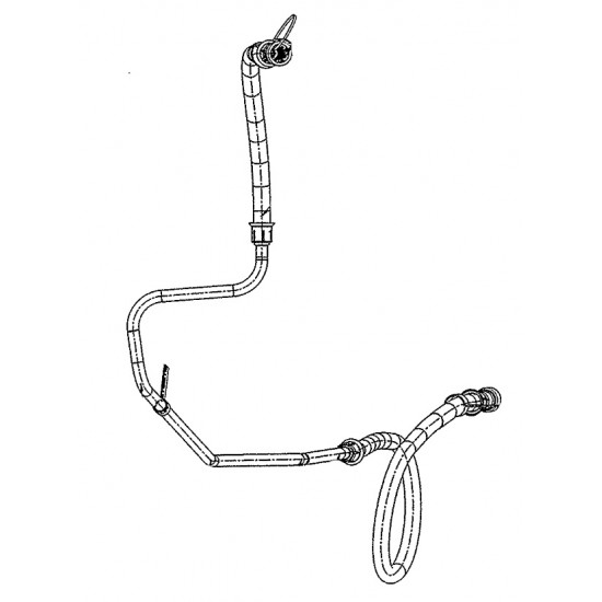 W0007153  -  Tube Asm - Fuel Front 