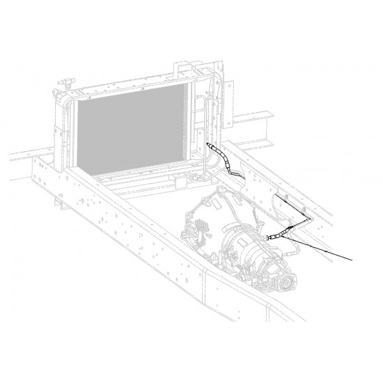 W0007496 - Hose Asm - Transmission Cooling Outlet (16K GVWR) W0007496 - Hose Asm - Transmission Cooling Outlet (16K GVWR)
