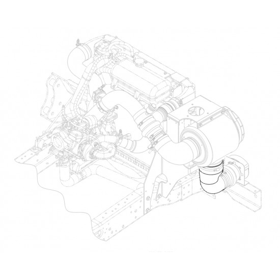 W0007945  -  Elbow - Air Cleaner Inlet Duct