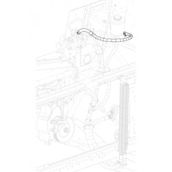 W0008001  -  Hose - Brake Booster Outlet