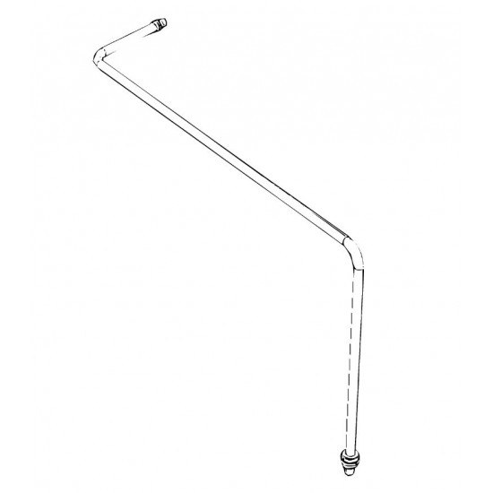 W0009447  -  Hose Asm - Transmission Fluid Auxiliary Cooler Outlet