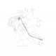 W0010598 - Hose Asm - Brake Pressure Modulator Valve Out, Front, Lh W0010598 - Hose Asm - Brake Pressure Modulator Valve Out, Front, Lh