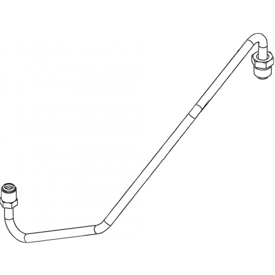 W0010600 - Hose Asm - Brake Pressure Modulator Valve Out, Rear, Lh W0010600 - Hose Asm - Brake Pressure Modulator Valve Out, Rear, Lh