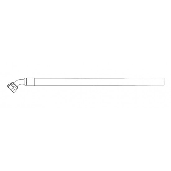W0012394 - Hose Asm - Reservoir To Pump (~23.5") W0012394 - Hose Asm - Reservoir To Pump (~23.5")