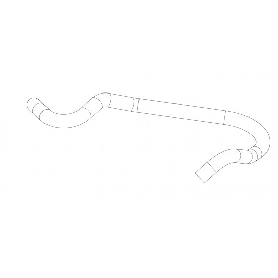 W0013253  -  Hose - Radiator Inlet (Upper)