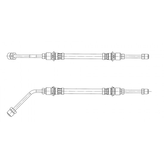 W0013403 - Tube Asm - ABS Brake Booster Primary (From M/C) W0013403 - Tube Asm - ABS Brake Booster Primary (From M/C)