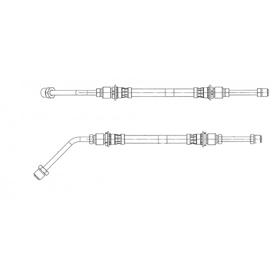 W0013404 - Tube Asm - ABS Brake Booster Secondary (From M/C) W0013404 - Tube Asm - ABS Brake Booster Secondary (From M/C)