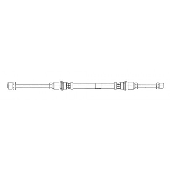 W0013405 - Tube Asm - ABS Left Front W0013405 - Tube Asm - ABS Left Front