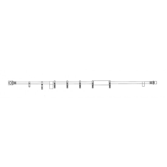 W0013560 - Brake Hose Asm - Right Hand Rear (2011-2012 W62) W0013560 - Brake Hose Asm - Right Hand Rear (2011-2012 W62)