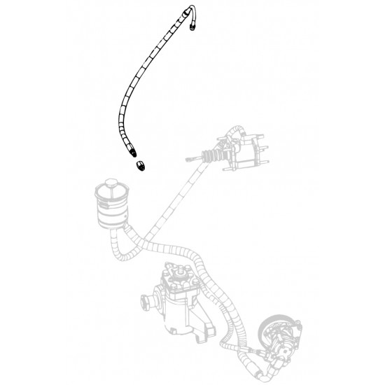 W8005452  -  Kit-hose Asm Replacement Steer Gear To Brake Booster