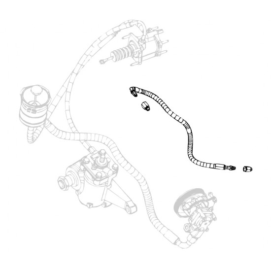 W8005482 - Kit - Hose Asm Replacement (Pump to Steering Gear) W8005482 - Kit - Hose Asm Replacement (Pump to Steering Gear)