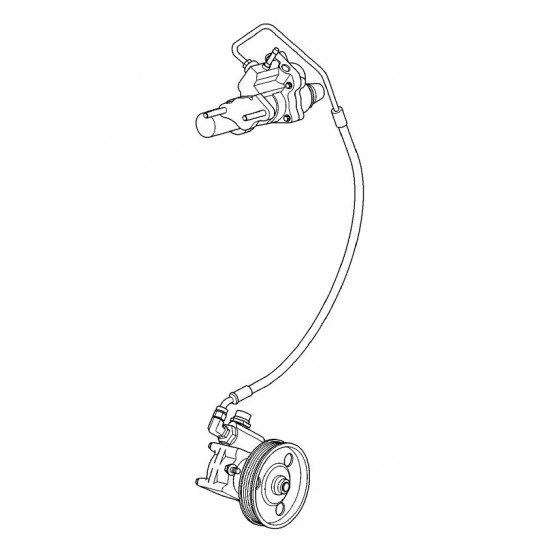 W8005747  -  Kit - Brake Booster Inlet Hose Asm Retrofit (Booster to Pump)