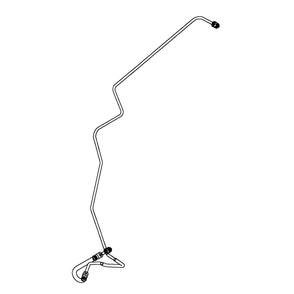 ABS Hose Guide for P42 w/ LR4 Engine w/ JB8 Rear Drum Brakes & 4400lb I ...