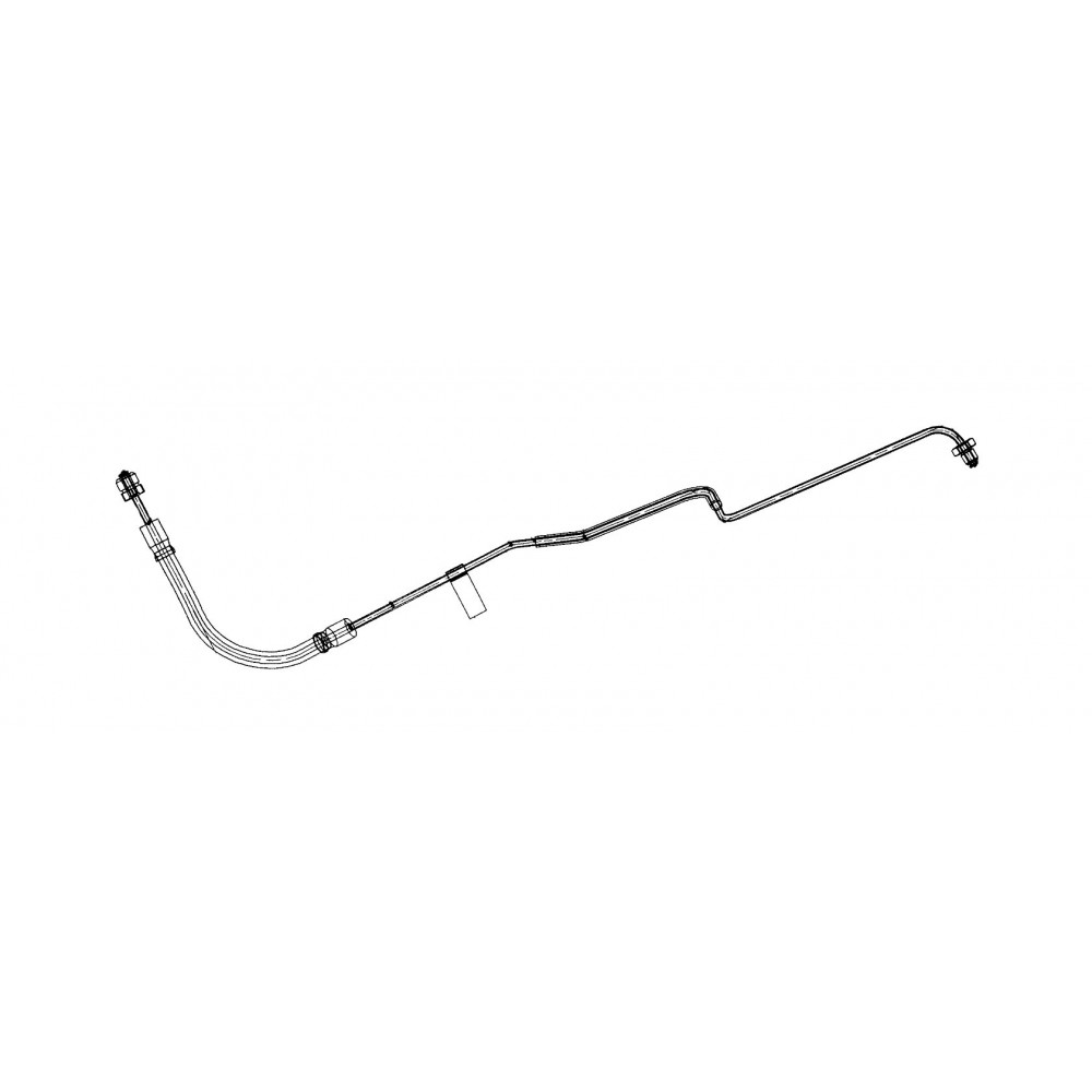 ABS Hose Guide for P42 w/ L57 or L31 Engine w/ JB8 Rear Drum Brakes ...
