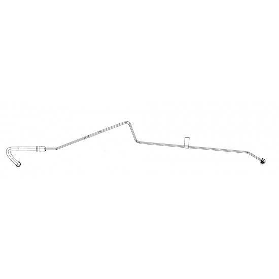 W8006746 - ABS Hose Asm - Left Hand Front Brake Pressure Modulator Valve (I-Beam w/ L31/L57 Engine) W8006746 - ABS Hose Asm - Left Hand Front Brake Pressure Modulator Valve (I-Beam w/ L31/L57 Engine)