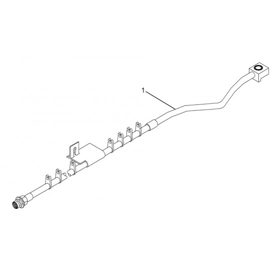 W8837986 - P32 Brake Hose Assembly - Front LH W8837986 - P32 Brake Hose Assembly - Front LH