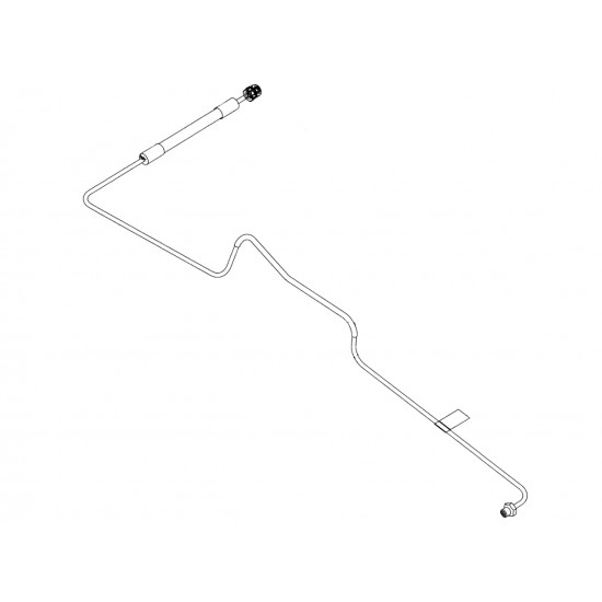 W8006998  -  ABS Hose Asm - Left Hand Front Brake Pressure Modulation Valve (I-Beam w/ L4B Engine) W8006998  -  ABS Hose Asm - Left Hand Front Brake Pressure Modulation Valve (I-Beam w/ L4B Engine)
